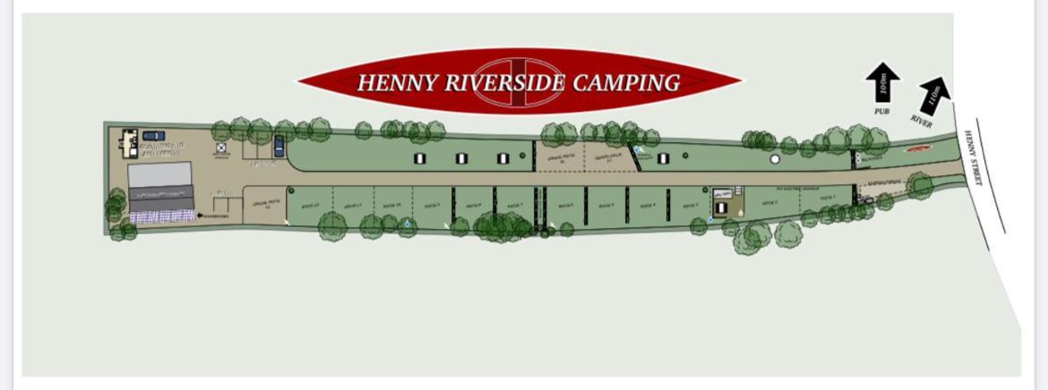 Henny Riverside Glamping 萨德伯里 外观 照片
